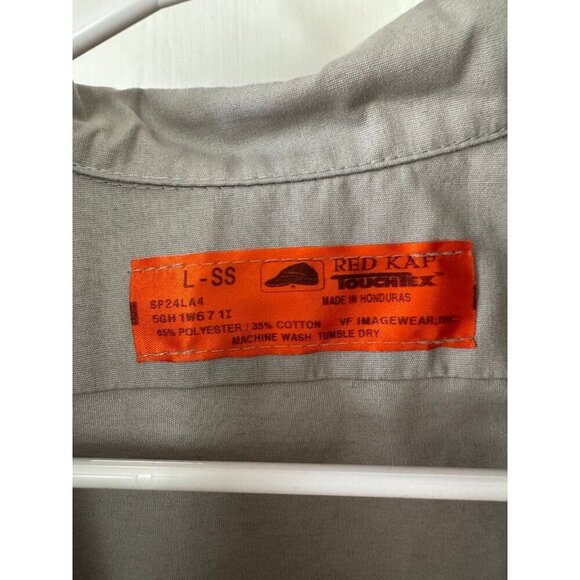 Red Kap men’s size large Cornwall shirt - Picture 5 of 8